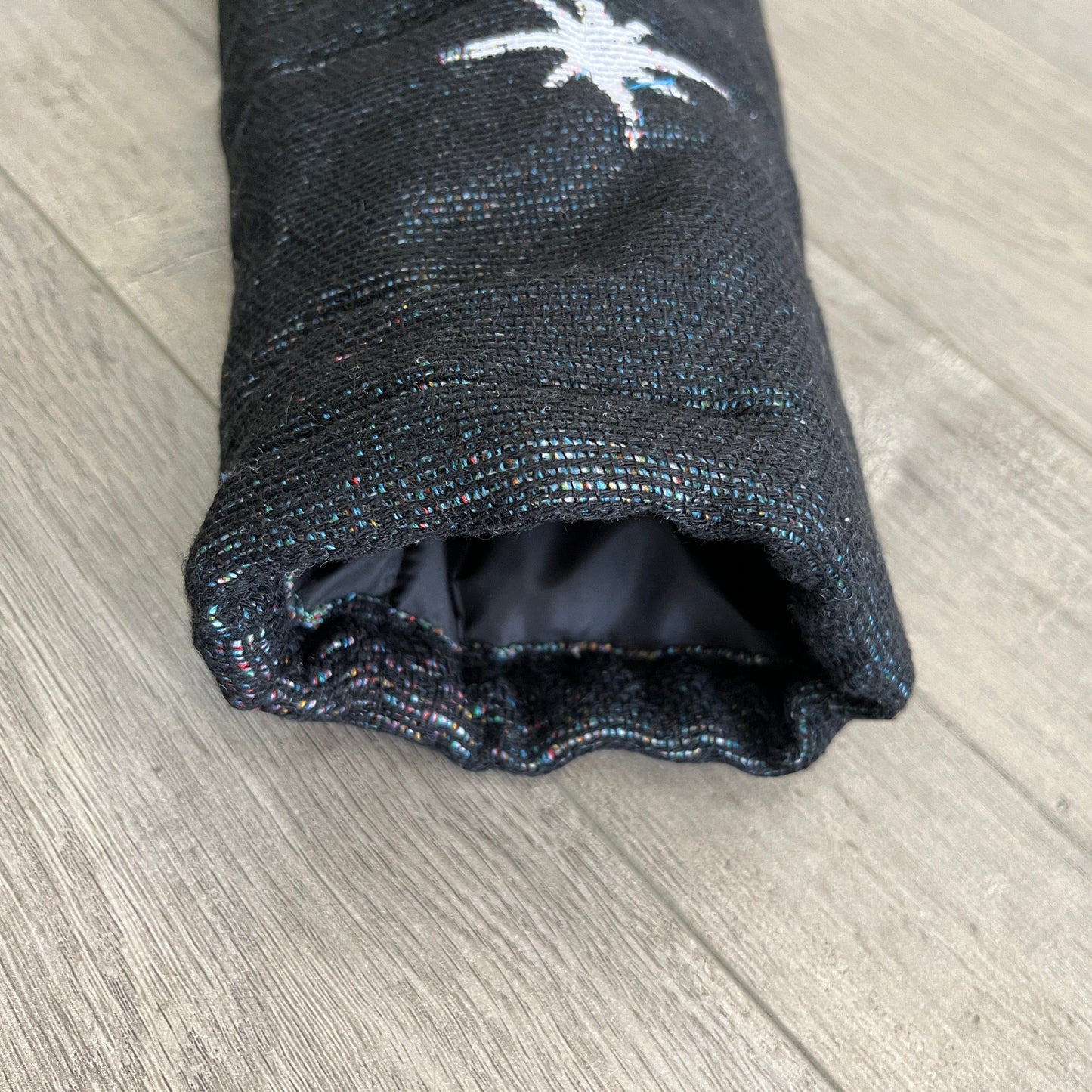 VIGENCITA BLACK TAPESTRY COAT - RDMCLOTHINGART