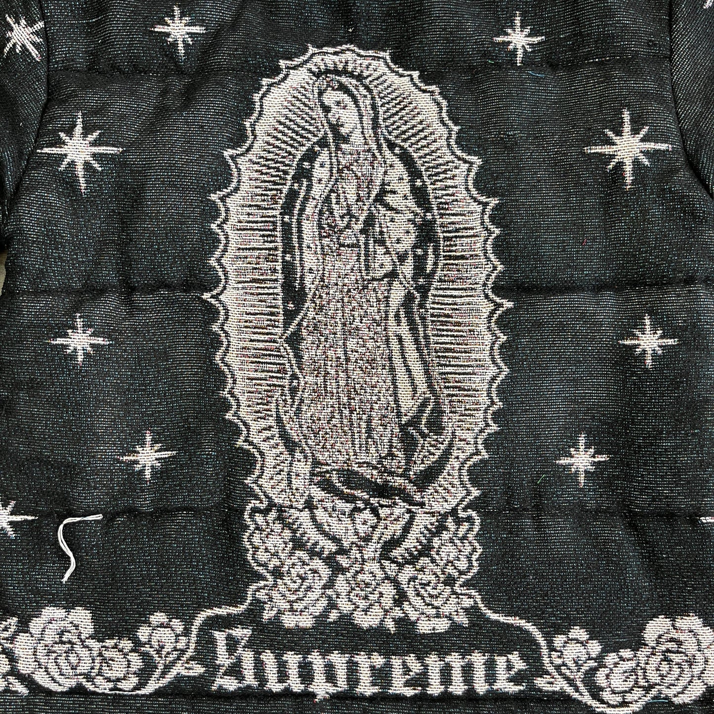 VIGENCITA BLACK TAPESTRY COAT - RDMCLOTHINGART