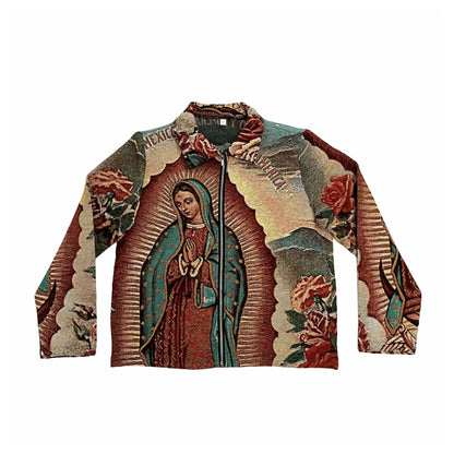 Virgencita Tapestry - RDMCLOTHINGART