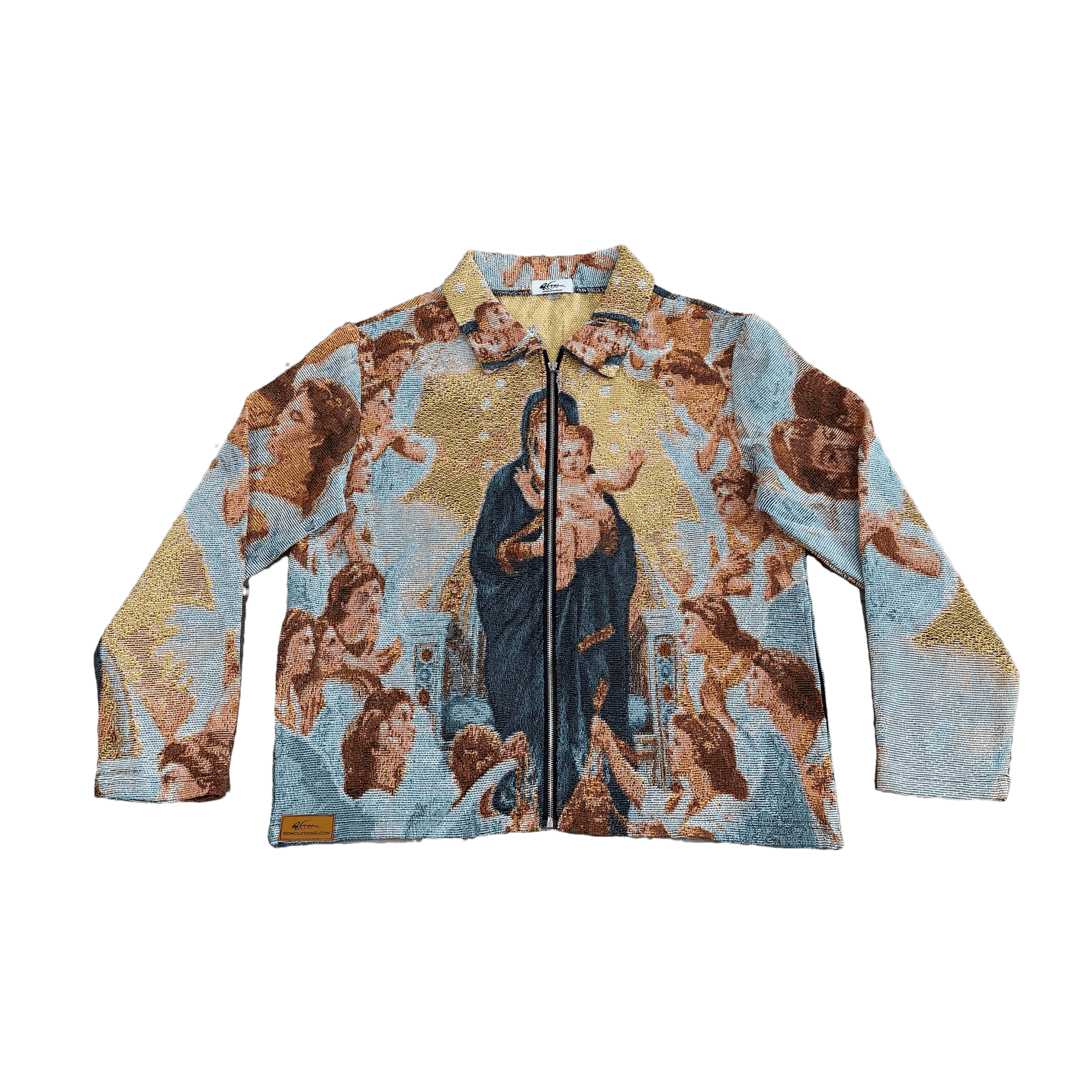 RDMCLOTHINGART tapestry hoodie VIRGIN MARY TAPESTRY JACKET