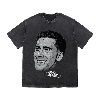 RDMCLOTHINGART tapestry hoodie VLAHOVIC HEAVY COTTON TEES-9666