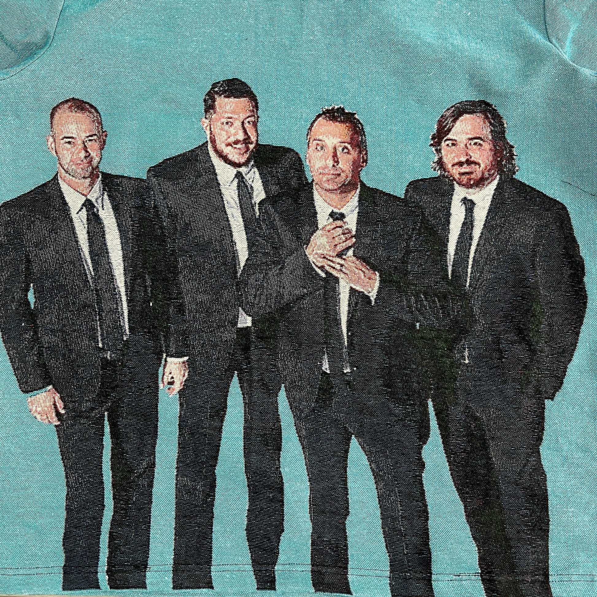 WEEZER TAPESTRY HOODIE - RDMCLOTHINGART