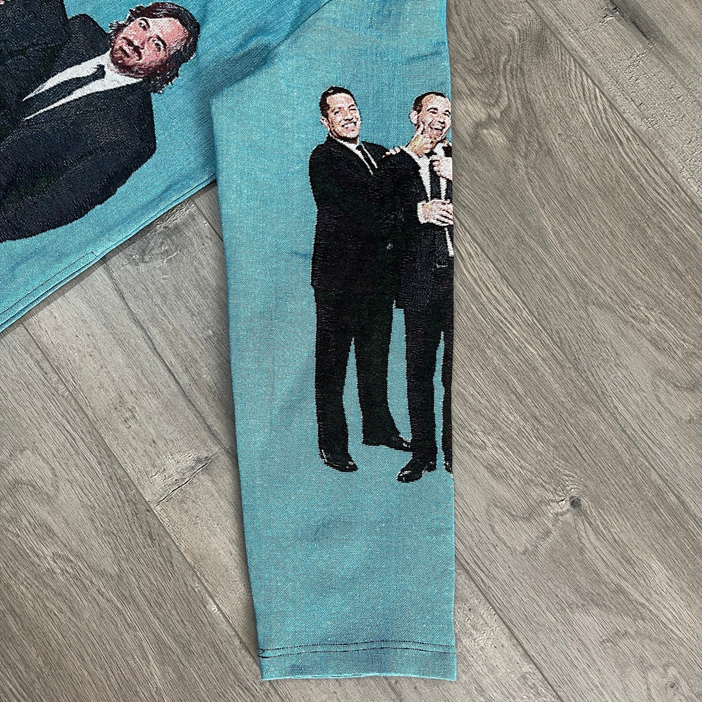 WEEZER TAPESTRY HOODIE - RDMCLOTHINGART