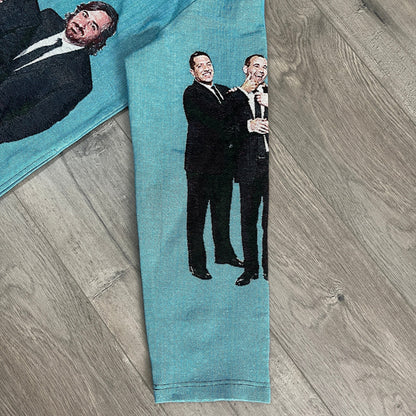 WEEZER TAPESTRY HOODIE - RDMCLOTHINGART