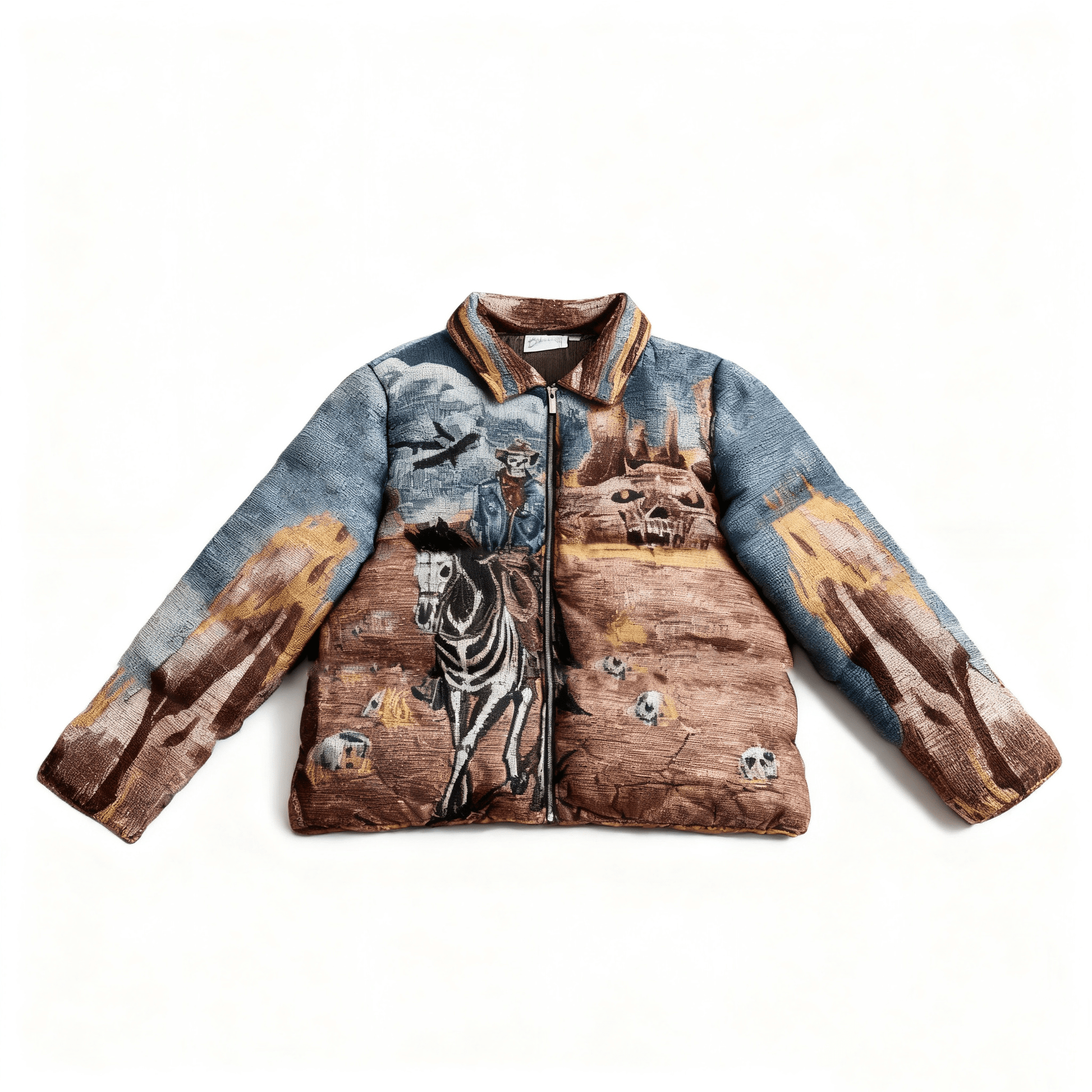 RDMCLOTHINGART tapestry hoodie WEST TAPESTRY COAT
