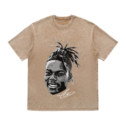 RDMCLOTHINGART tapestry hoodie WILLIAMS HEAVY COTTON TEES-9669