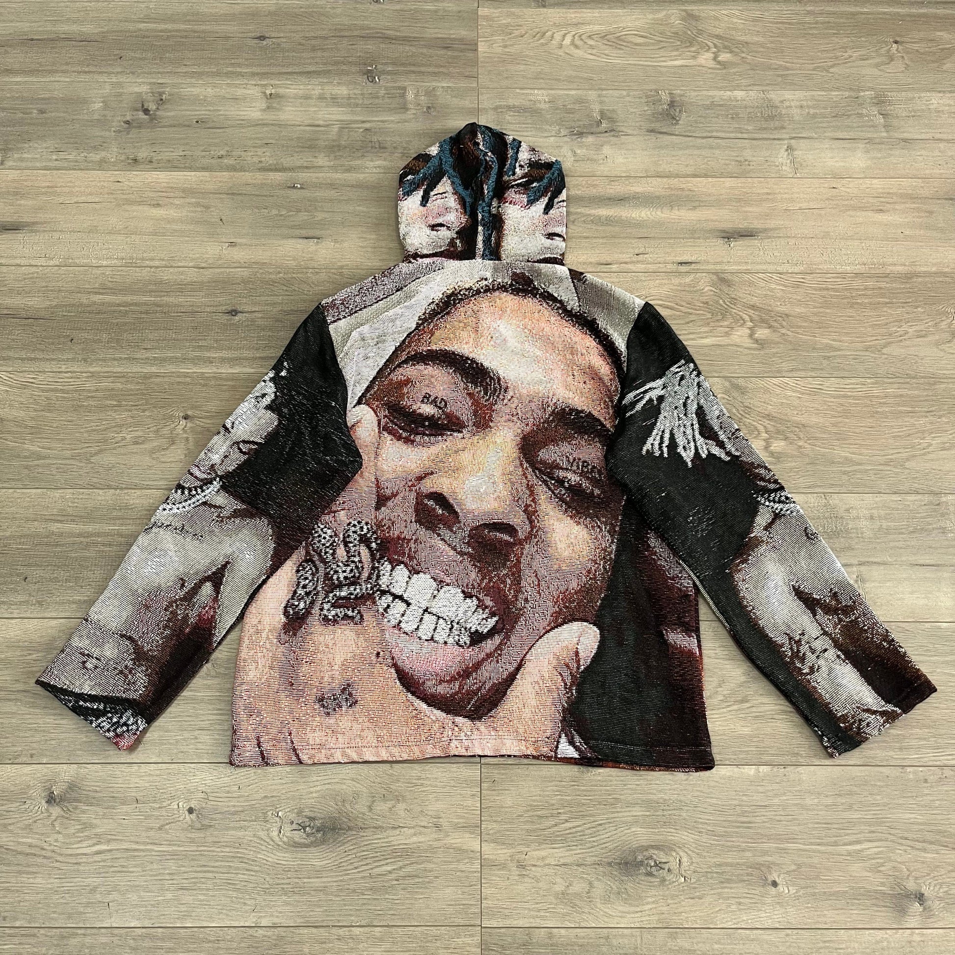 XXXTENTACION TAPESTRY HOODIE - RDMCLOTHINGART