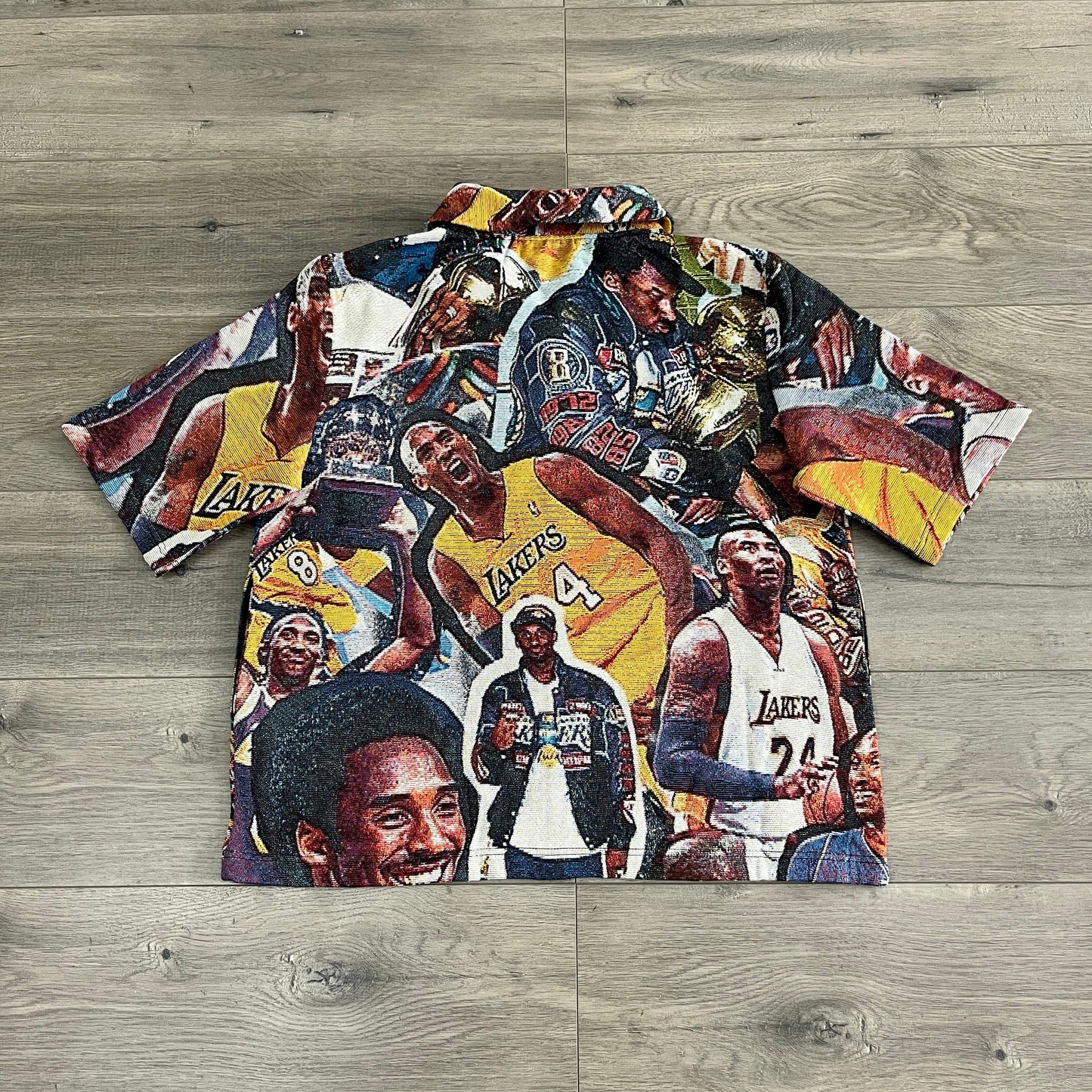 RDMCLOTHINGART tapestry hoodie YELLOW CHAMPION TAPESTRY TEE