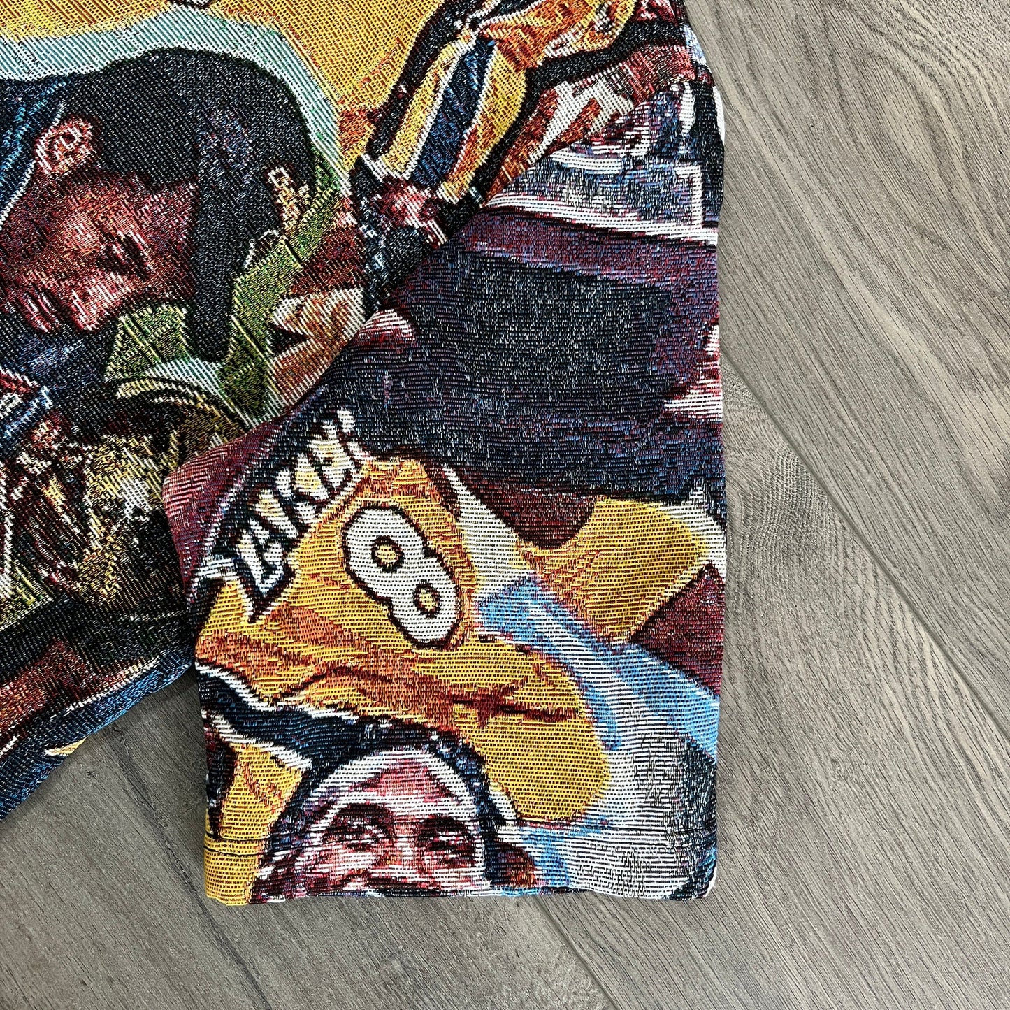 RDMCLOTHINGART tapestry hoodie YELLOW CHAMPION TAPESTRY TEE