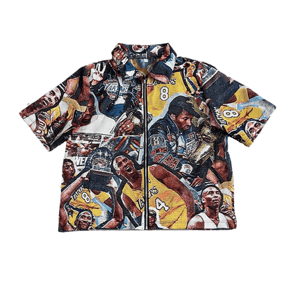 RDMCLOTHINGART tapestry hoodie YELLOW CHAMPION TAPESTRY TEE