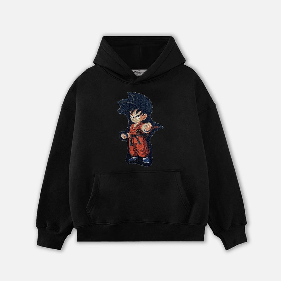 YOUNG GOKU TAPESTRY PATCH HOODIE-9063 - RDMCLOTHINGART