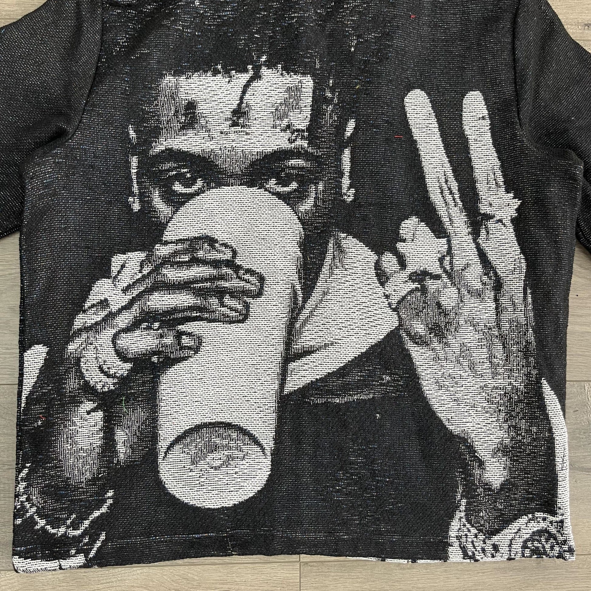 RDMCLOTHINGART tapestry hoodie YOUNGBOY TAPESTRY TEE