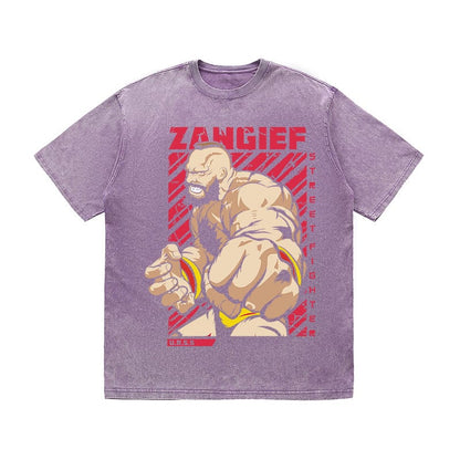 RDMCLOTHINGART tapestry hoodie ZANGIEF HEAVY COTTON TEES-9432