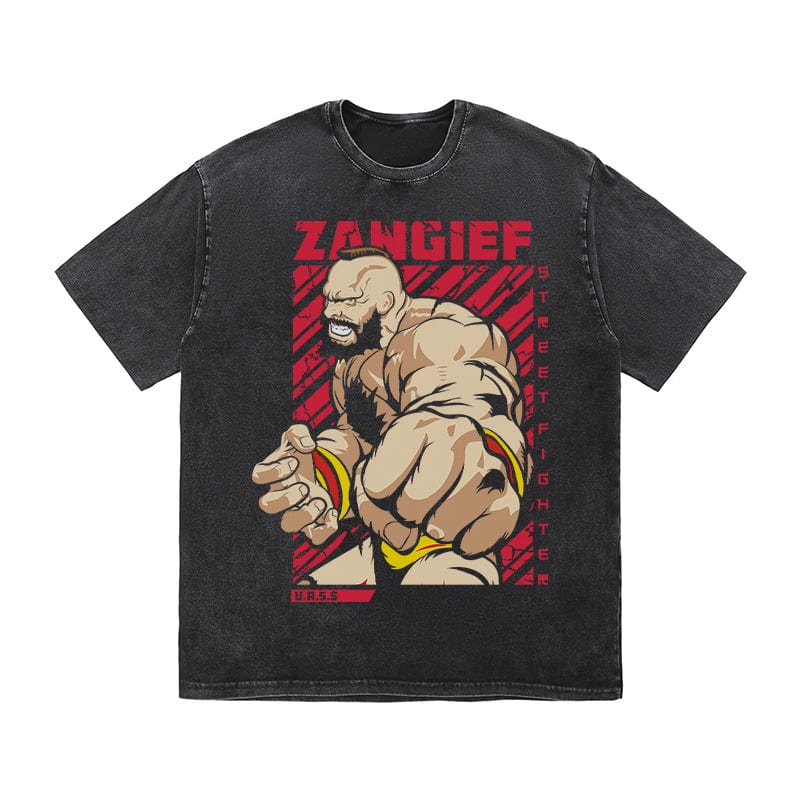 RDMCLOTHINGART tapestry hoodie ZANGIEF HEAVY COTTON TEES-9432