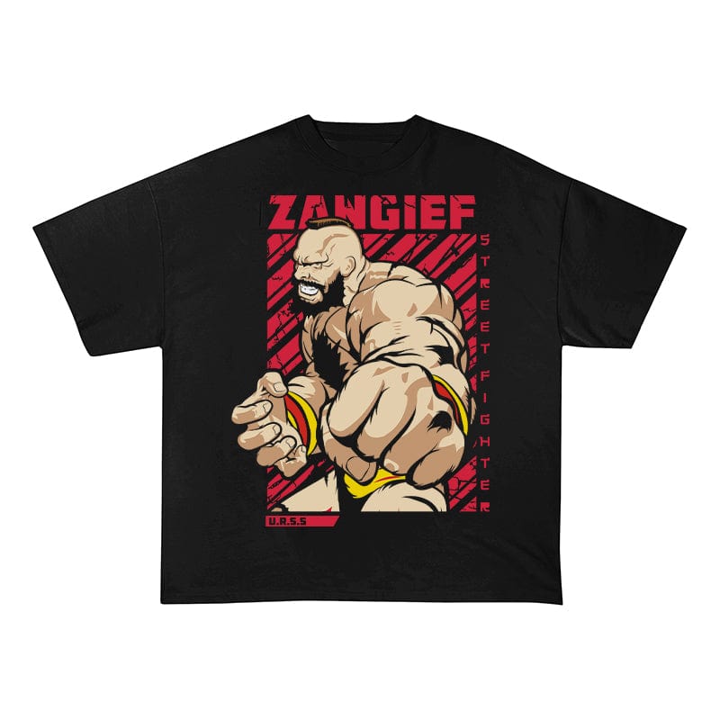 RDMCLOTHINGART tapestry hoodie ZANGIEF HEAVY COTTON TEES-9432