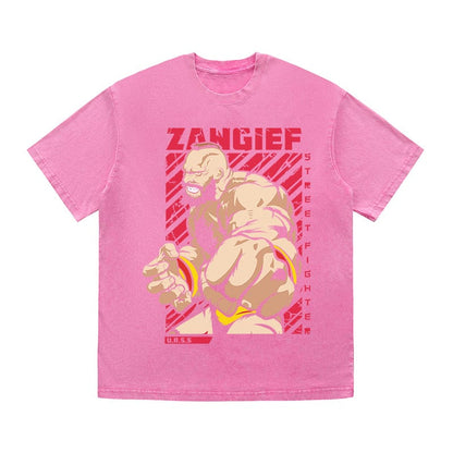 RDMCLOTHINGART tapestry hoodie ZANGIEF HEAVY COTTON TEES-9432