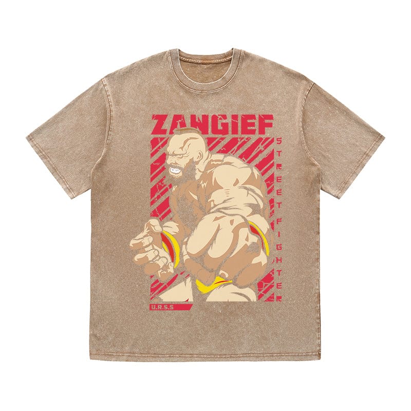 RDMCLOTHINGART tapestry hoodie ZANGIEF HEAVY COTTON TEES-9432